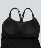 UltraSculptTM Cool Quick Dry Molded Cups Yoga Cami Top-UPF50+