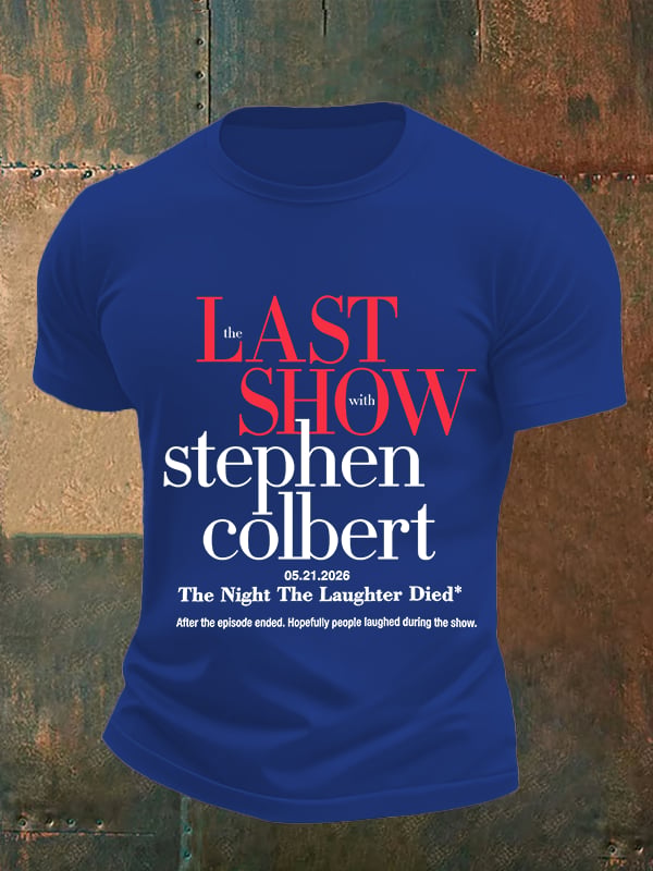 🔥Buy 3 Get 15% Off🔥Men's Retro Last Show Print T-Shirt