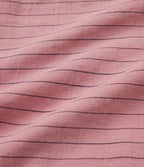 Low Rise Drawstring Wide Leg Stripe Casual Linen-Feel Pants with Pockets