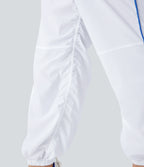 Low Rise 2-in-1 Color Block Quick Dry Dance Joggers with Pockets