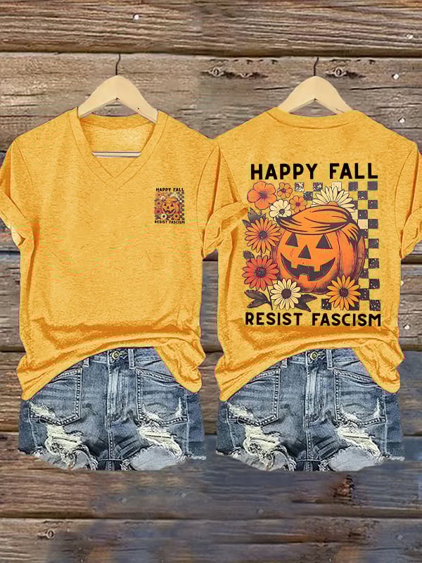 🔥Buy 3 Get 15% Off🔥Women's My Favorite Season is the Fall Print T-shirt