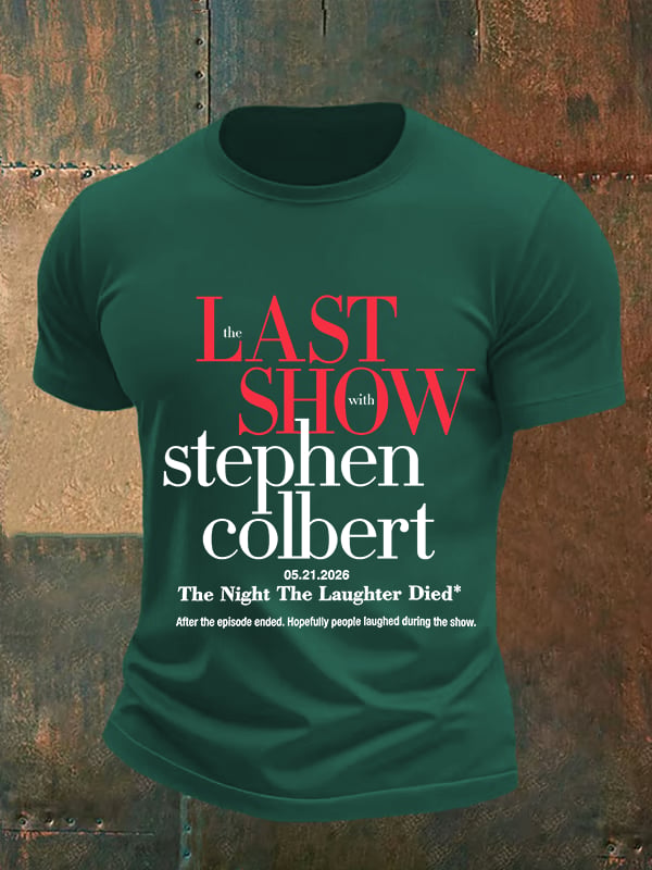 🔥Buy 3 Get 15% Off🔥Men's Retro Last Show Print T-Shirt
