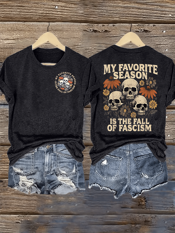 🔥Buy 3 Get 15% Off🔥Women’s MY FAVORITE SEASON Printed T-Shirt