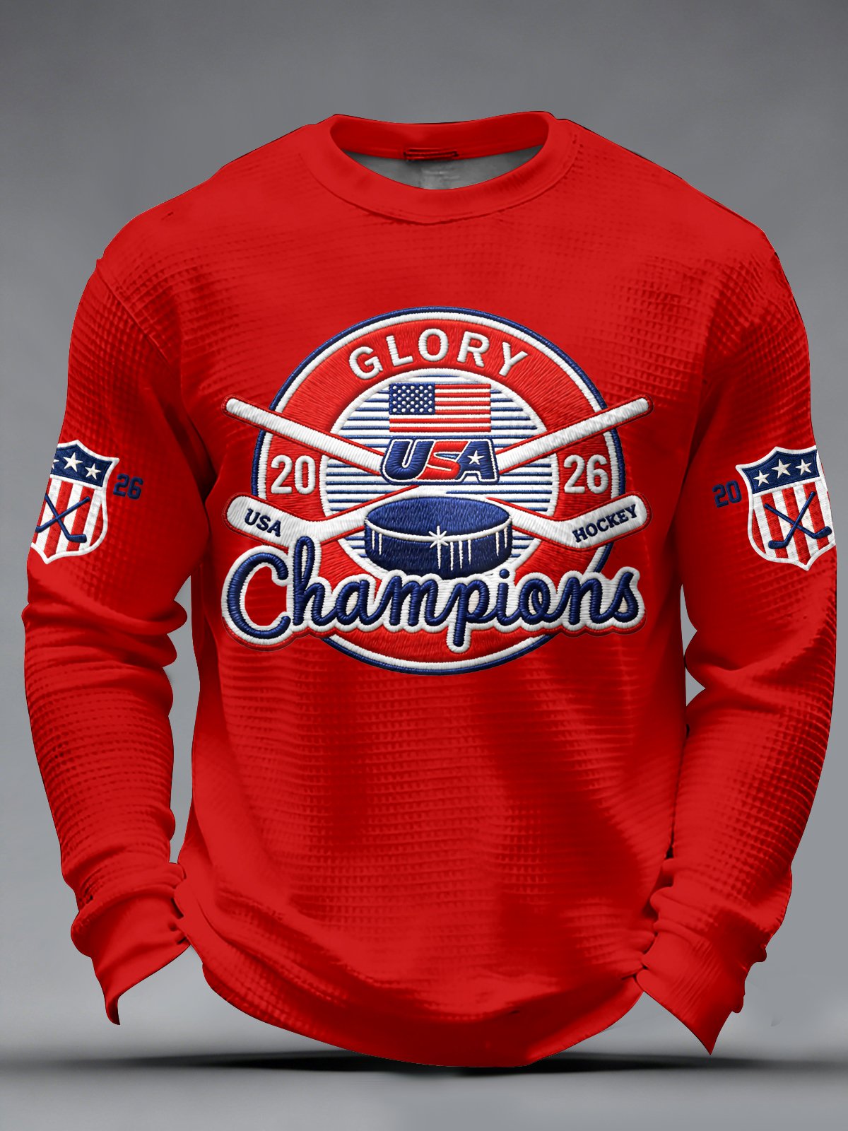 Men's Ice Hockey Print T-Shirt