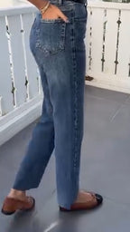 Womens Wash-up Casual Jeans