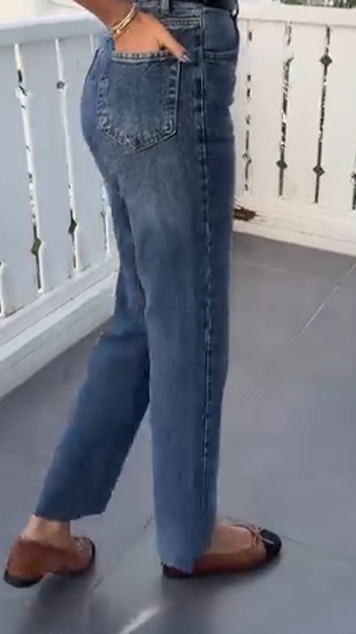 Womens Wash-up Casual Jeans