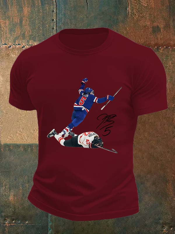 Men's   Funny Character Print T-Shirt
