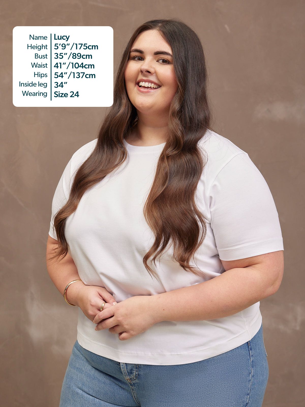 Adele Relaxed Tee - White