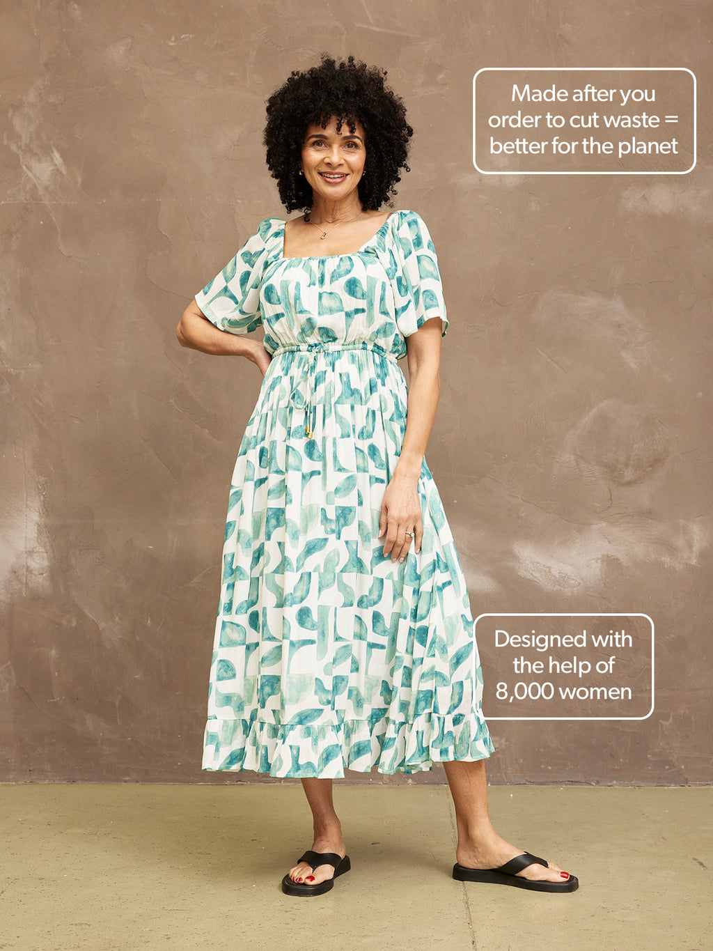 Alanna Midi Dress