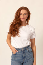 Anoushka - T-Shirt - White