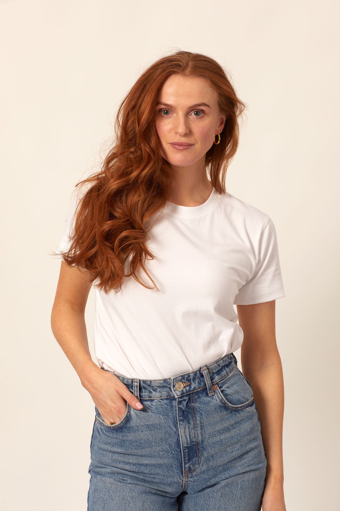 Anoushka - T-Shirt - White