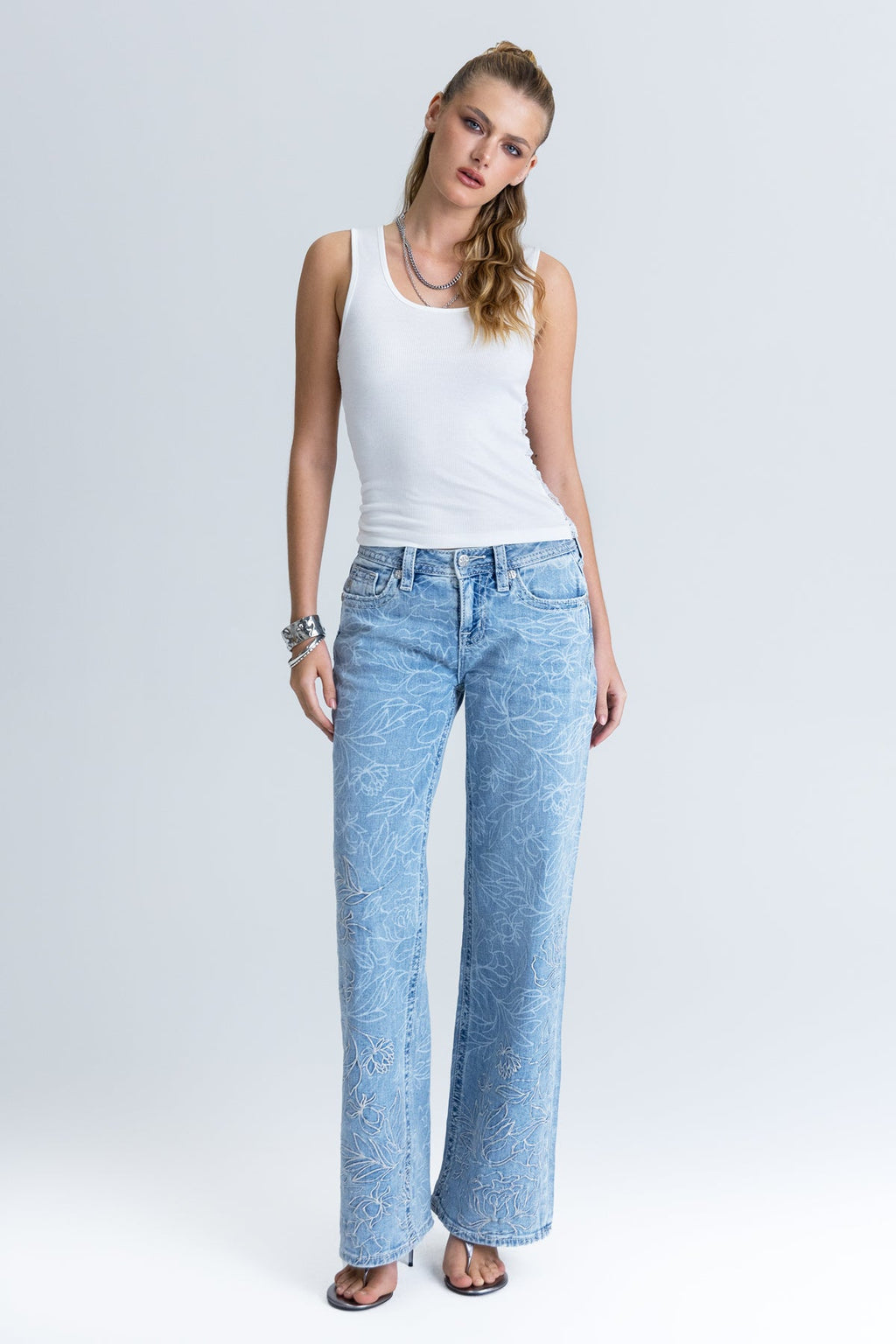 Peony Wide Leg Jeans