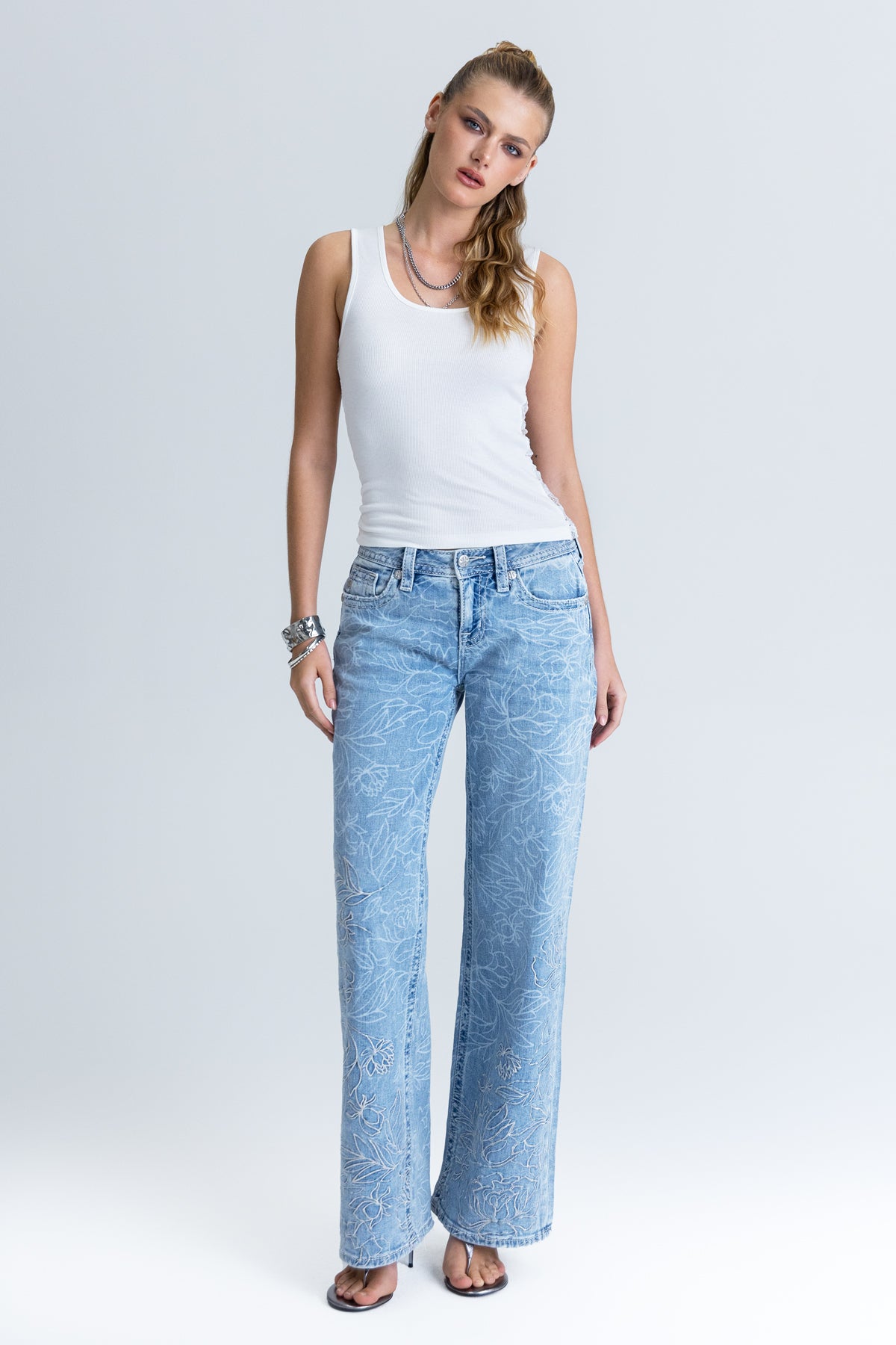 Peony Wide Leg Jeans