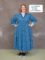 Barbara Geo Print Dress