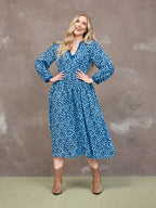 Barbara Geo Print Dress
