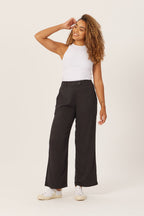 Beth - High Waisted Trouser - Black (Unbagged)