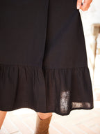 Brittany Wrap Dress - Black