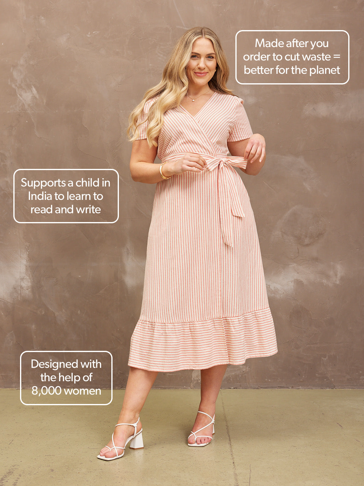 Brittany Wrap Dress