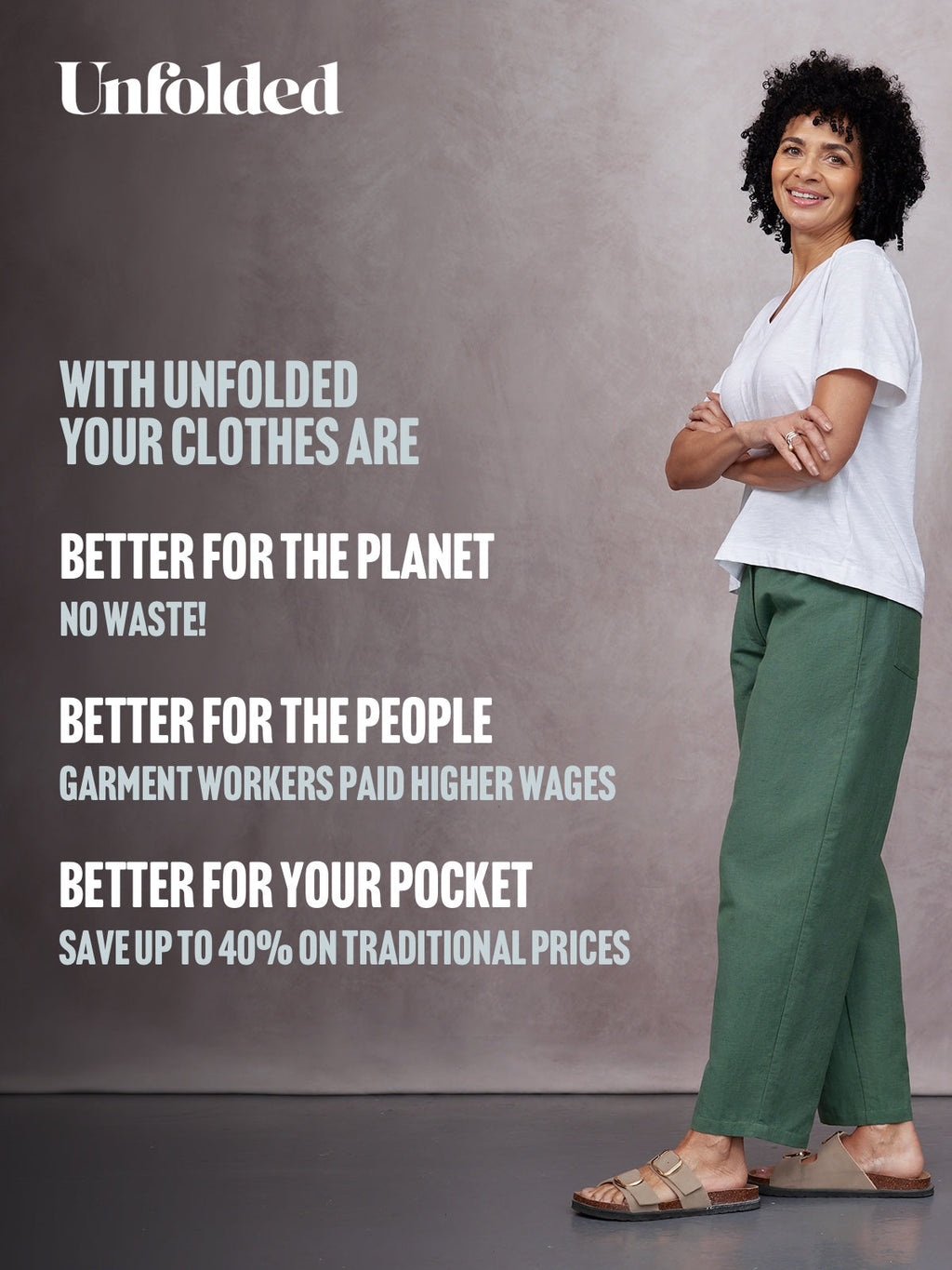 Myrtle Barrel Leg Trouser - Green