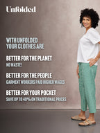 Rhianna Culotte - Green Gingham