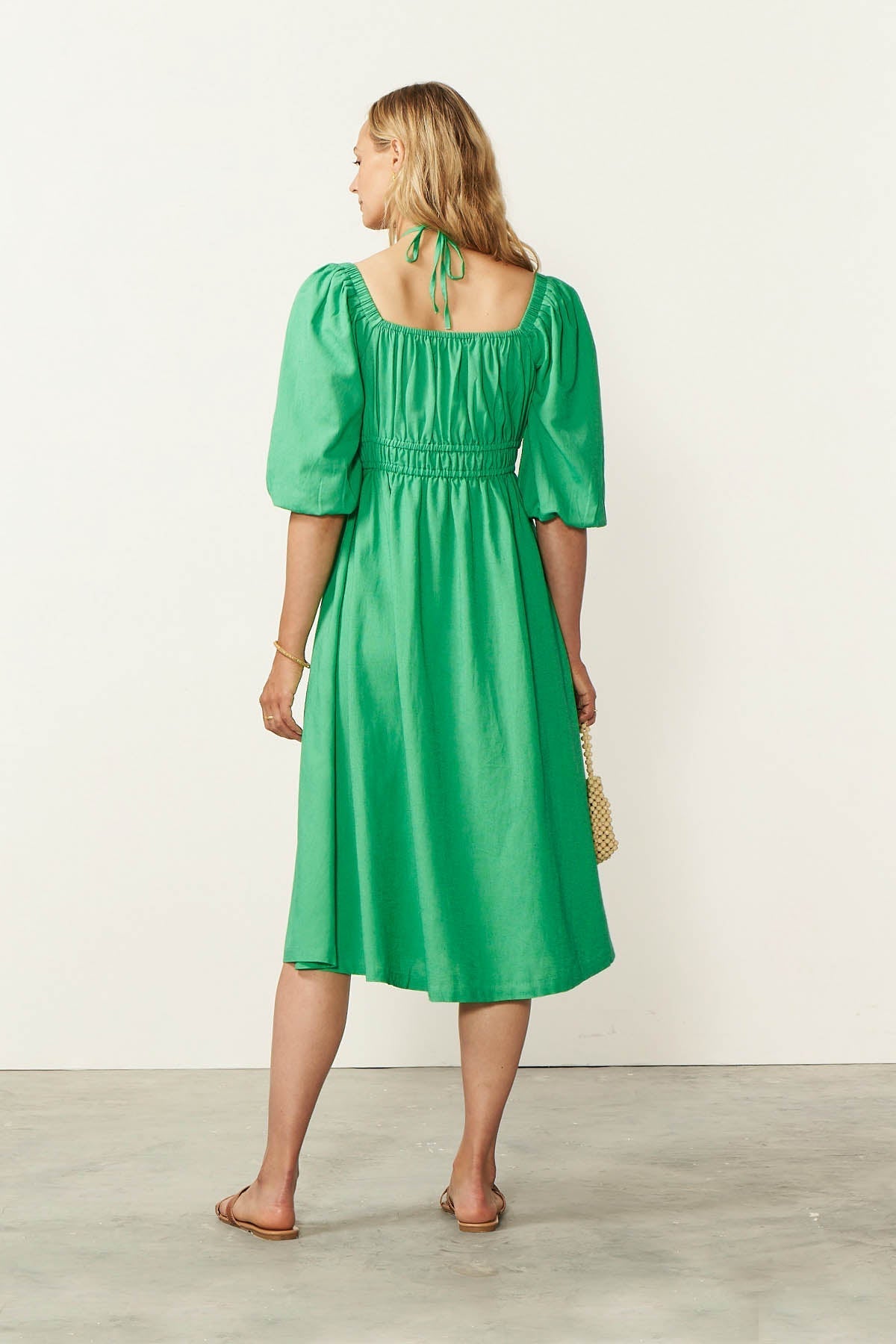 Cader 4 Way Midi Dress - Green