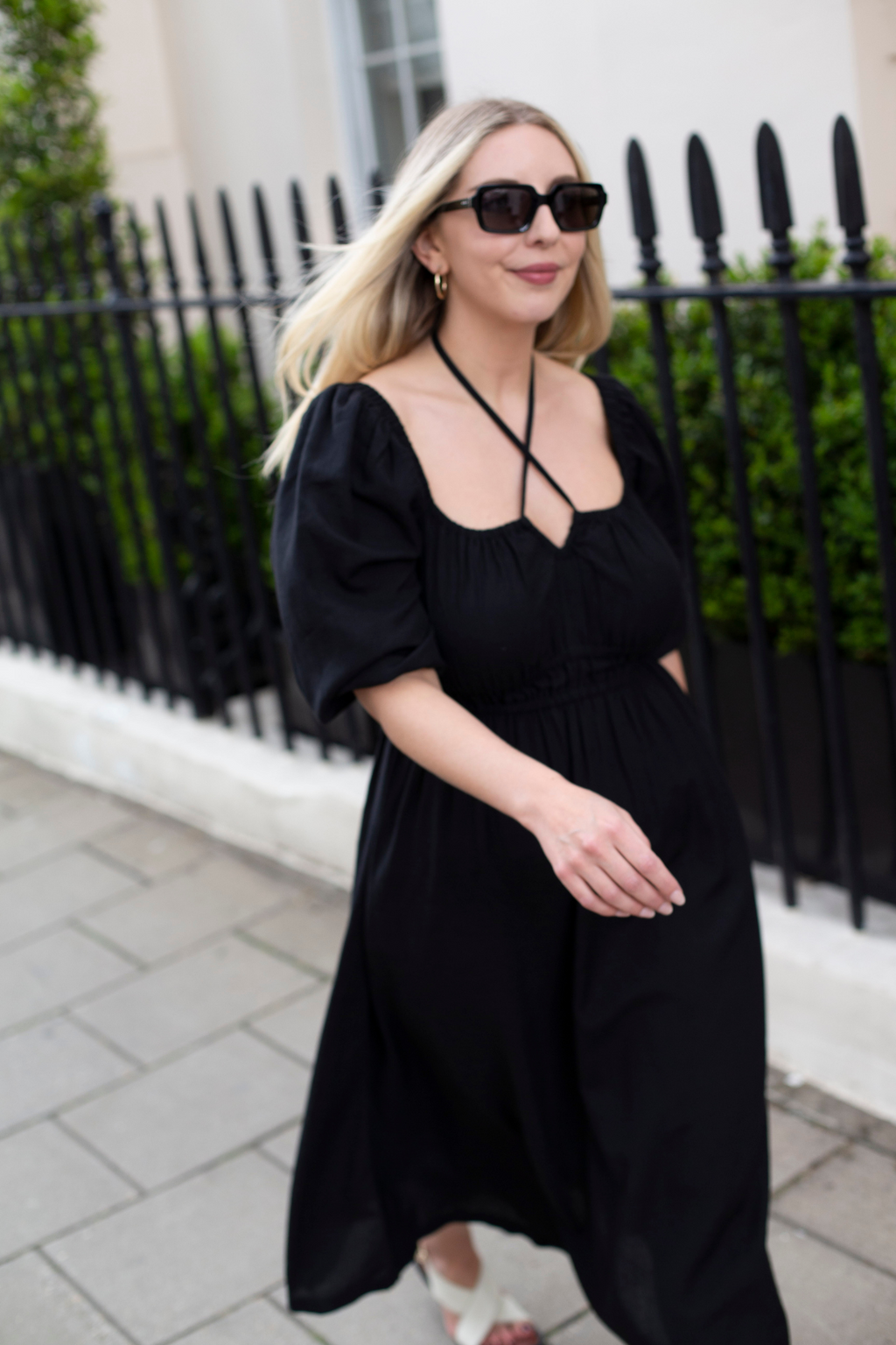 Cader 4 Way Midi Dress - Black