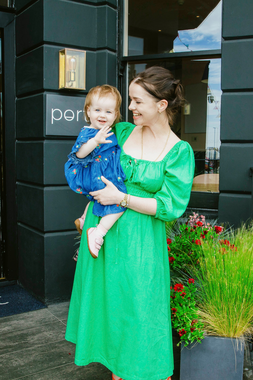 Cader 4 Way Midi Dress - Green