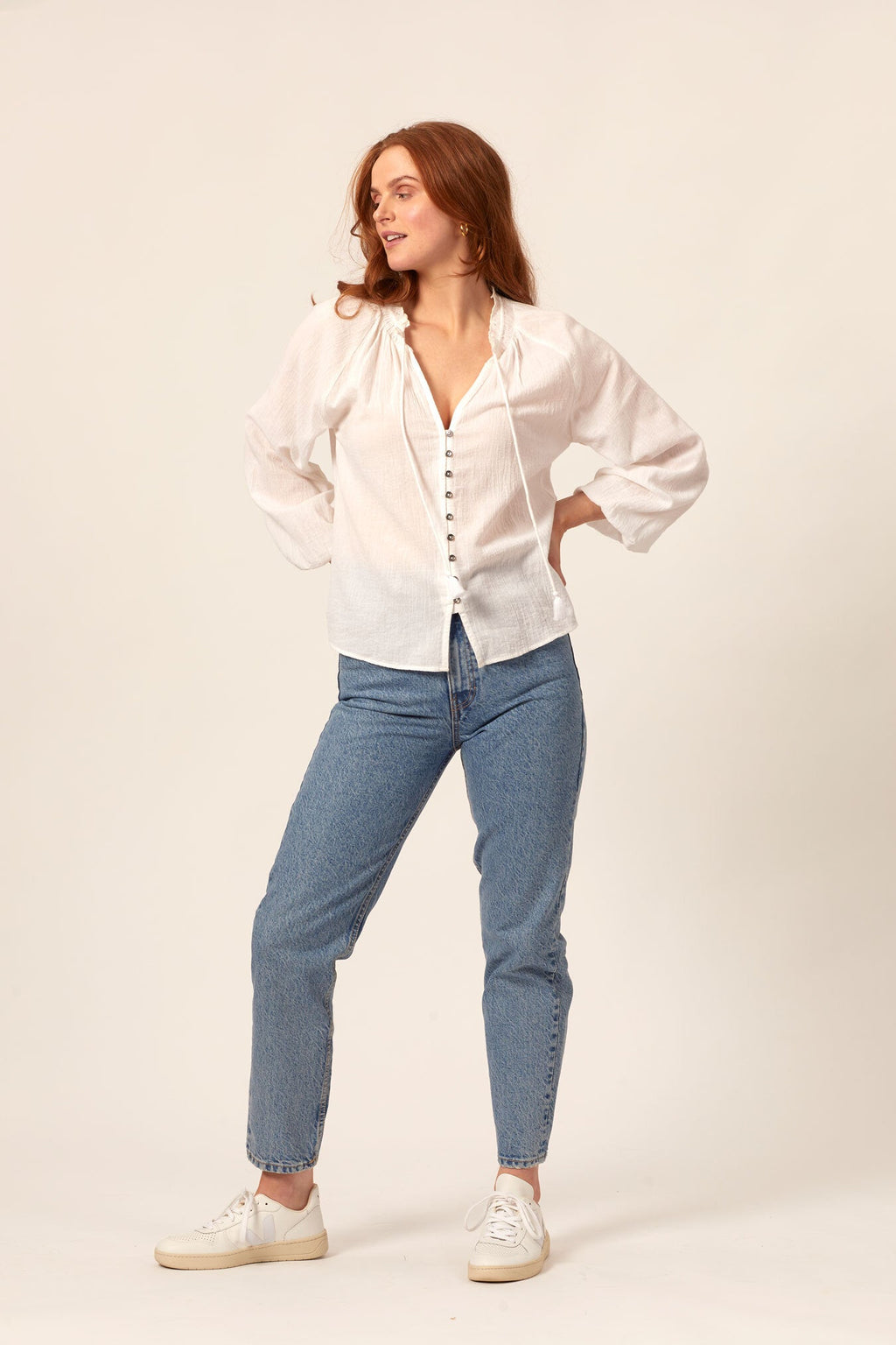 Charlotte Peasant Blouse