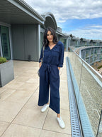 Clara - Jumpsuit - Navy