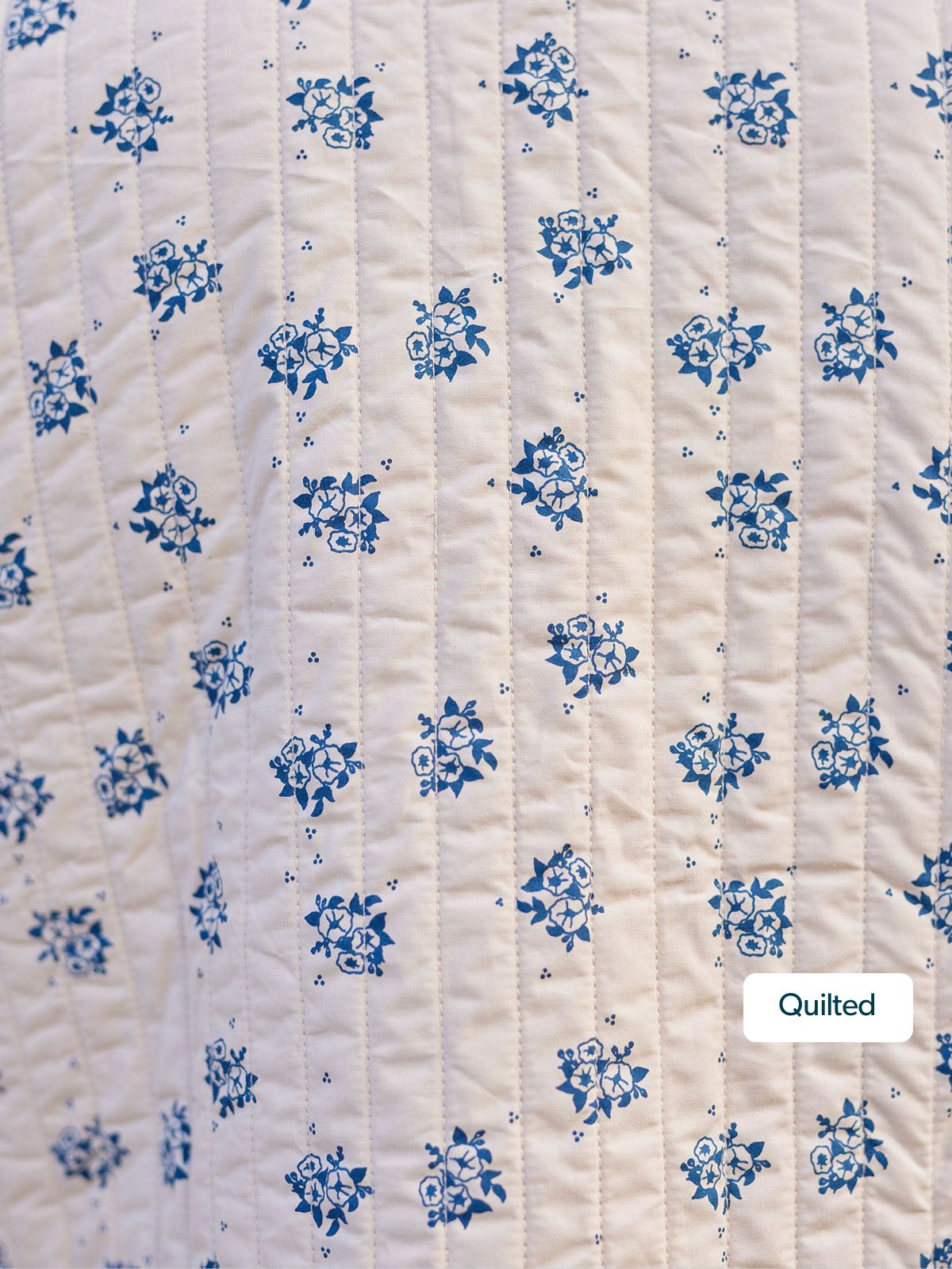 Eva - Quilted Gilet - Floral