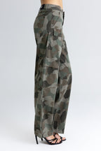 Chase Camo Baggy Wide Cargos