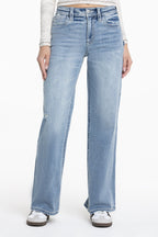 Callie Cargo Wide Leg Jeans