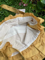 Lace Trim Embroidered Bag