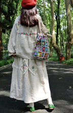 Hand Crocheted Tote Bag