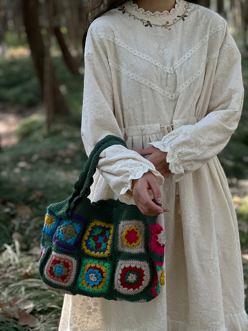 Handmade Crocheted Handbag