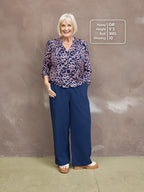 Isha Trouser - Navy