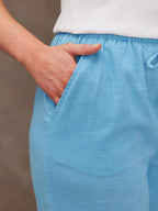 Ivy - Summer Trouser - Blue