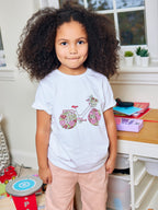 Ivy - Kids T-Shirt - Bicycle Print
