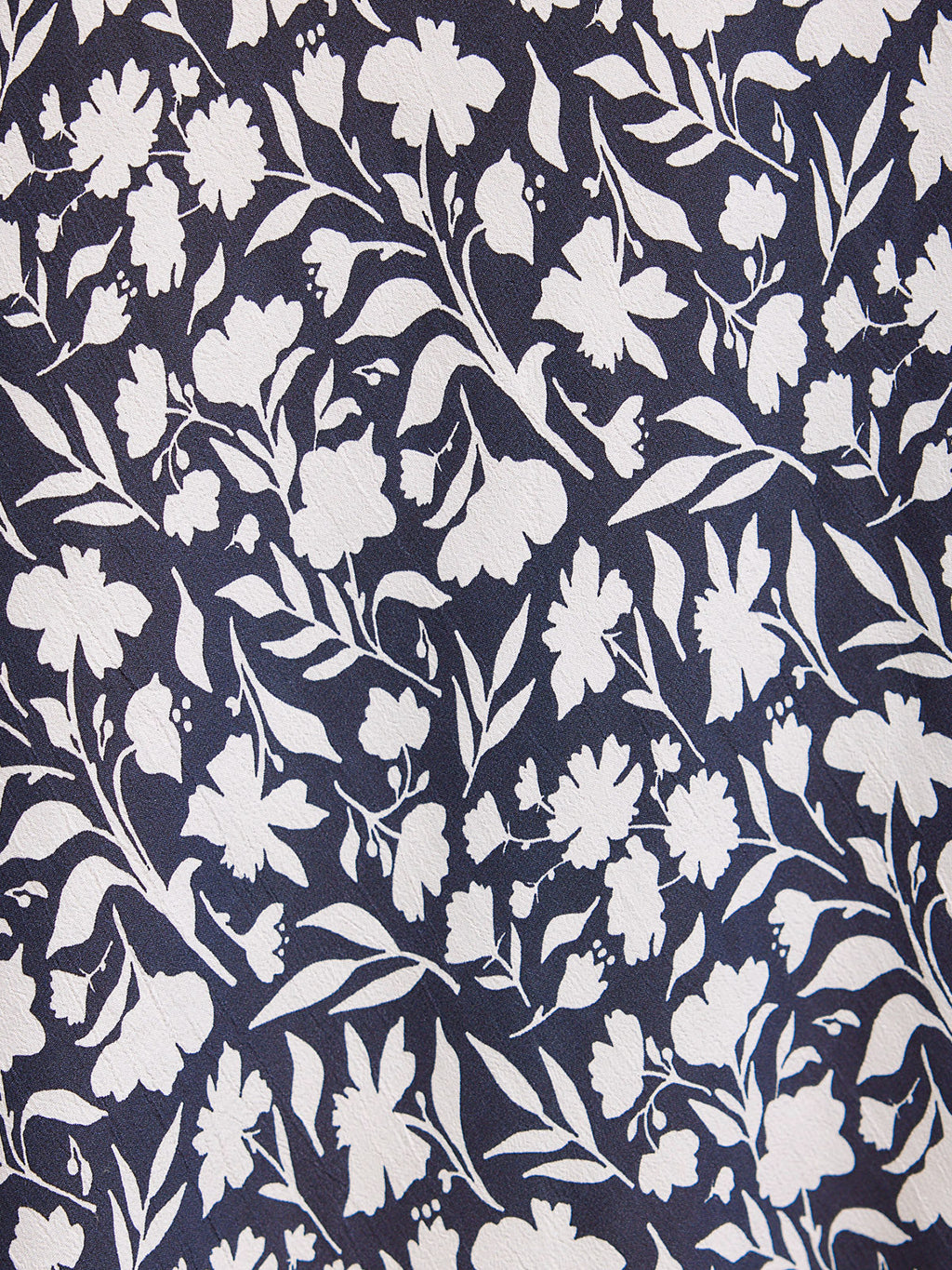 Joanna Bias Cut Dress - Monochrome Floral