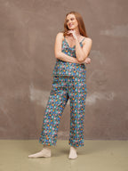 Kara Pyjama Set - Multicolour Floral Print