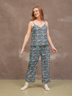 Kara Pyjama Set - Multicolour Floral Print