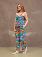 Kara Pyjama Set - Multicolour Floral Print