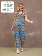 Kara Pyjama Set - Multicolour Floral Print