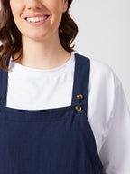 Kathleen - Relaxed Dungaree - Navy