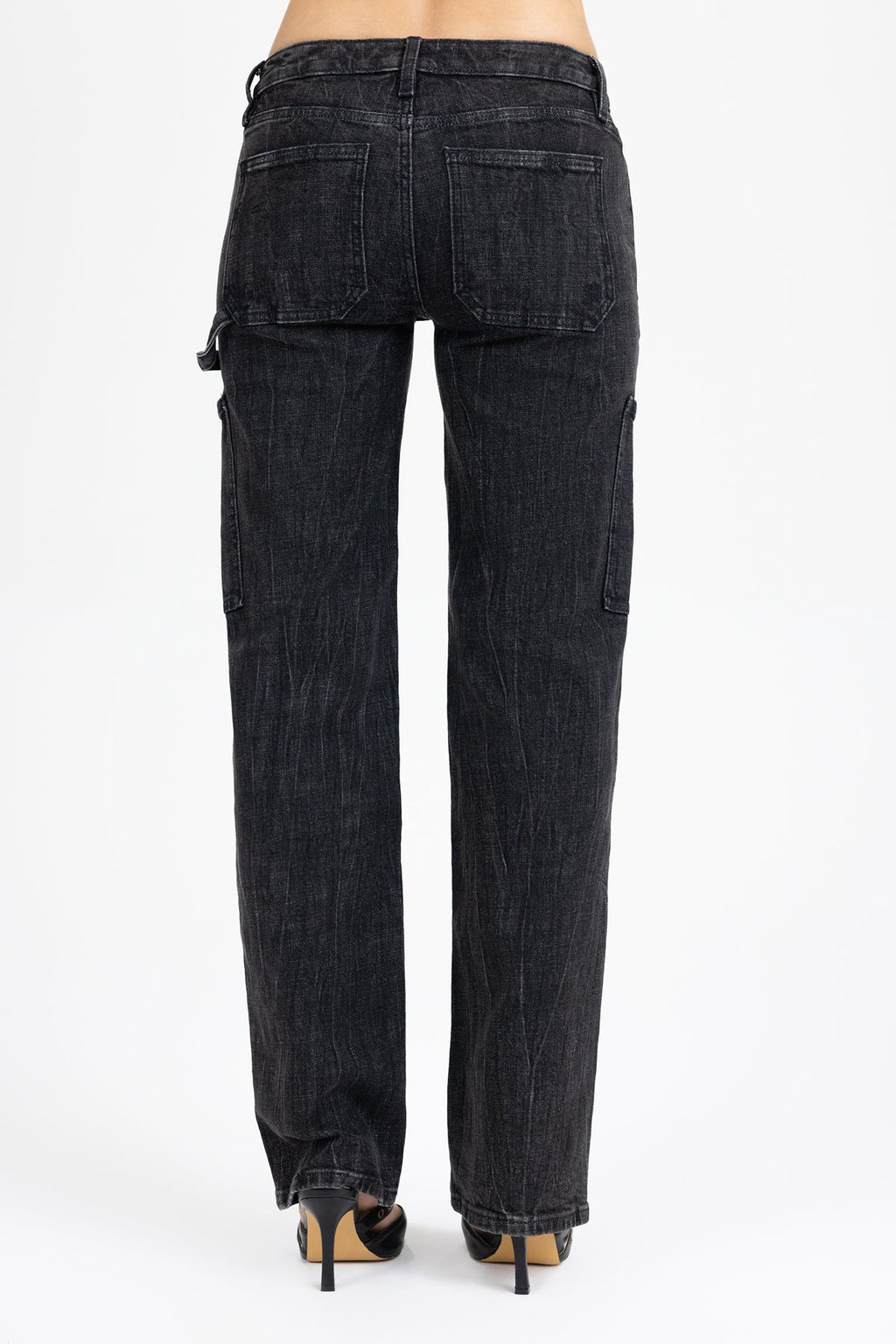 Chelle Low Rise Slim Wide Cargo