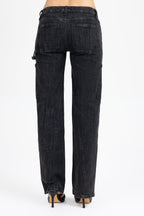 Chelle Low Rise Slim Wide Cargo