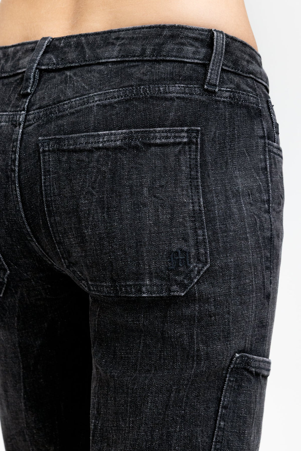 Chelle Low Rise Slim Wide Cargo