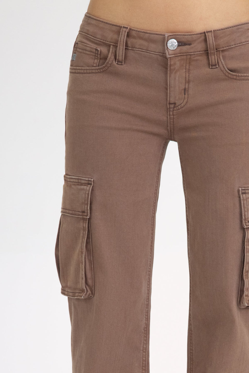 Fawn Low Rise Cargo Slim Wide