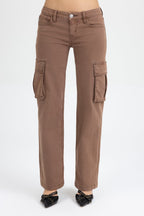 Fawn Low Rise Cargo Slim Wide