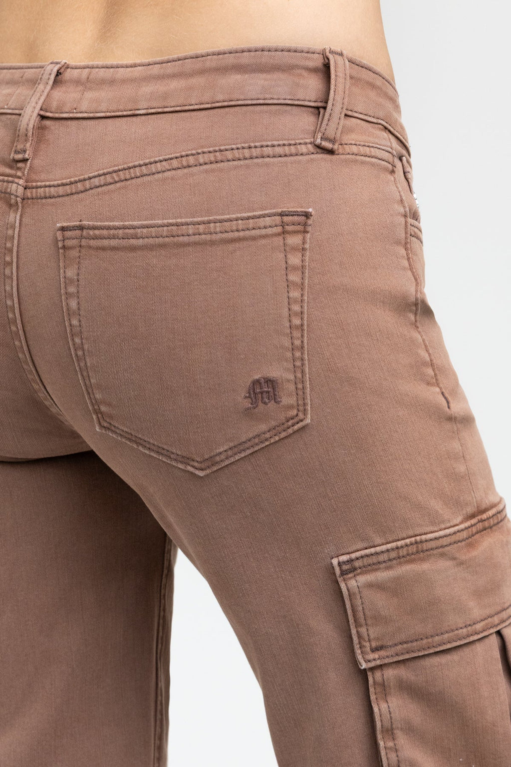 Fawn Low Rise Cargo Slim Wide